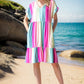 Pastels in Stripes Dress