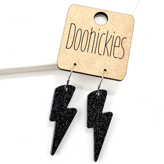 1.5" School Spirit Bolt Earrings