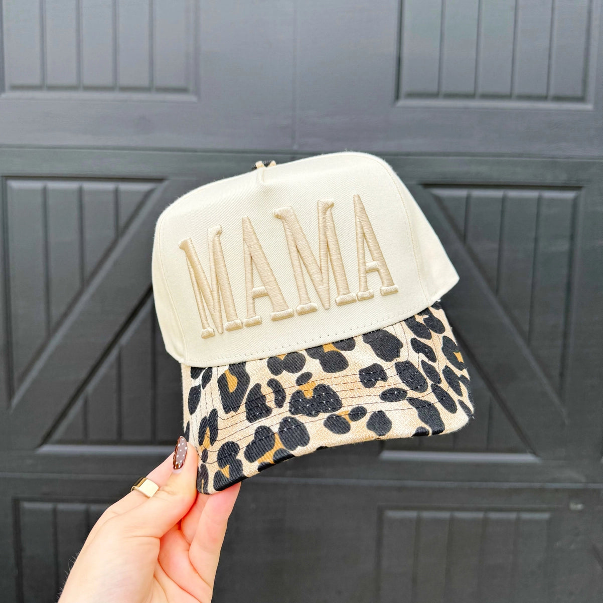 Leopard Mama Hat