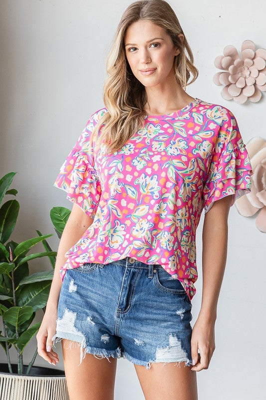 Brunch in the Flower Garden Top