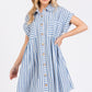 Button Down Striped Dress