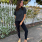 Leopard Cropped Boxy Tee