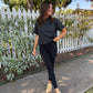 Leopard Cropped Boxy Tee