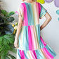 Pastels in Stripes Dress