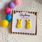 Easter Bunny Clay Studs