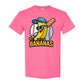 Neon Pink Let's Go Banana's