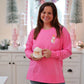 Pink Disco Merry Sweatshirt