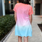 Mineral Wash Dress - Wildflower (Ombre)