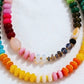 Set of Colorful Stone Necklaces