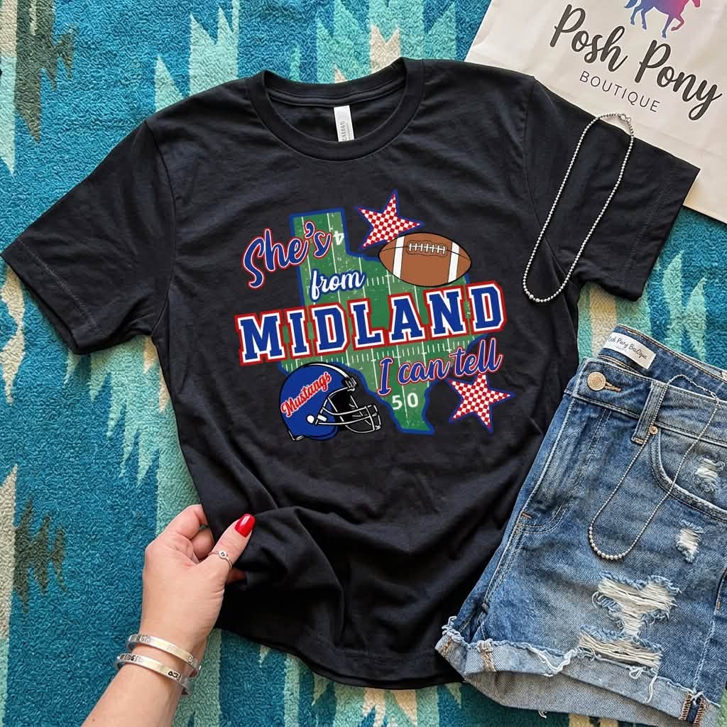 She's from Midland I can Tell- Mustangs