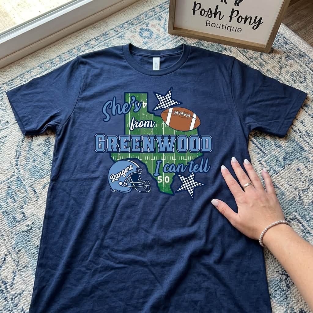 She's from Greenwood I can Tell- Rangers
