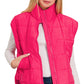 Puffer Vest- Pink