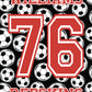 Personalized Name and Number Sports Blankets