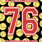 Personalized Name and Number Sports Blankets