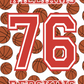 Personalized Name and Number Sports Blankets