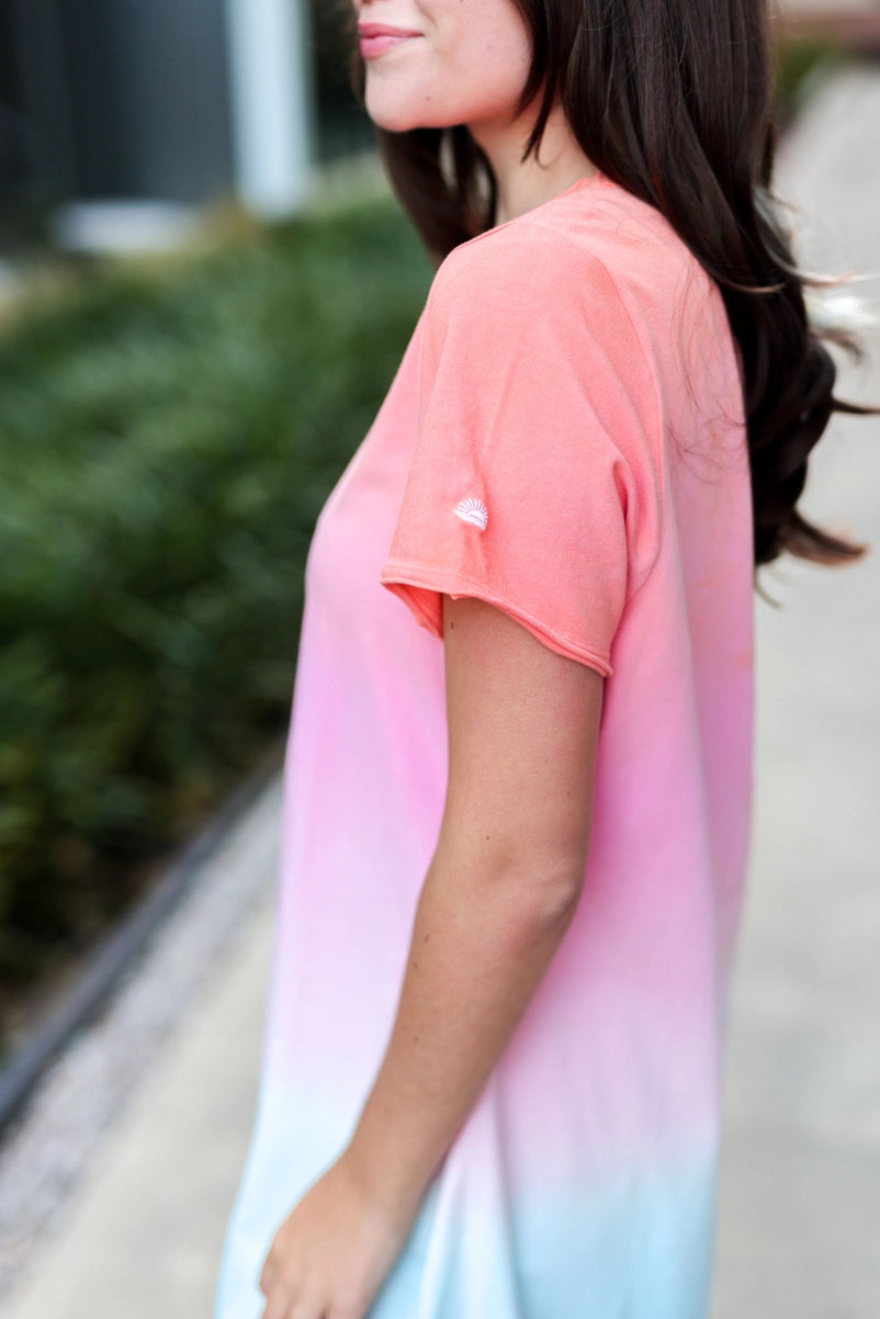 Mineral Wash Dress - Wildflower (Ombre)