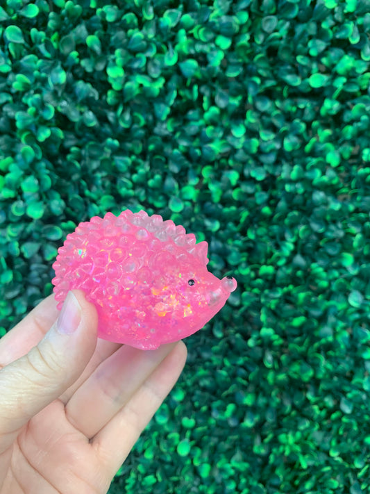 Glitter Hedgehog Squishies
