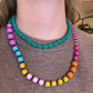 Chunky Beaded Necklace Set