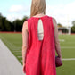 Tailgate Romper - Mineral Wash Red