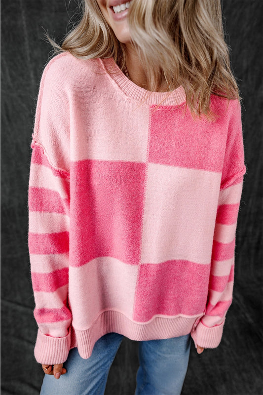 Be Mine Colorblock Sweater