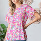 Brunch in the Flower Garden Top