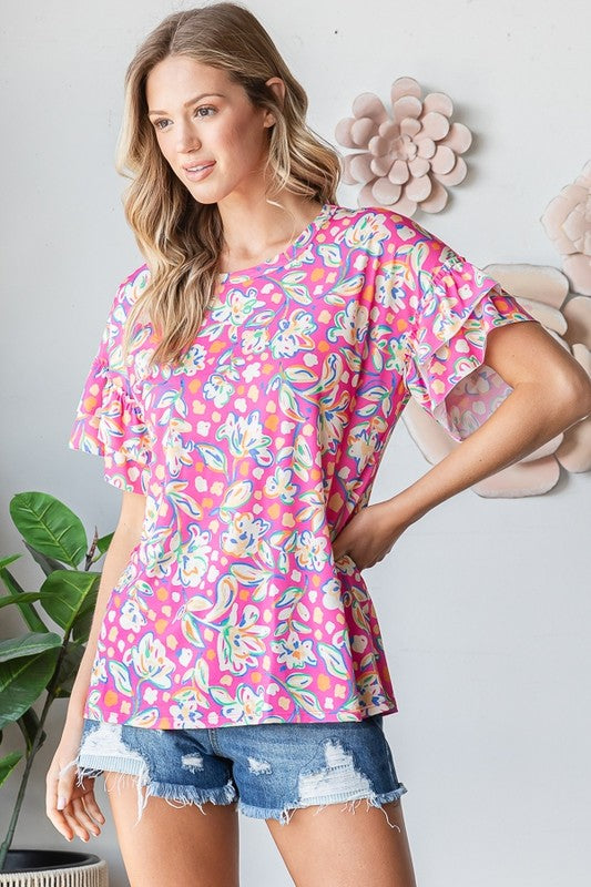 Brunch in the Flower Garden Top