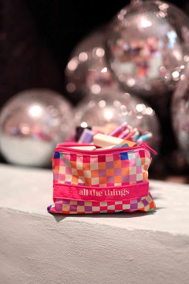 Expandable Organizer - Happy Checkered