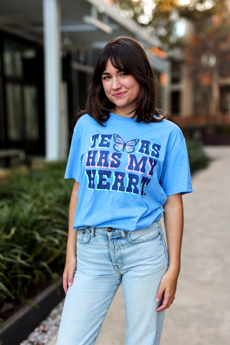 Texas Has My Heart - Sky Blue