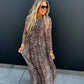 Carmen Sheer Cheetah Dress