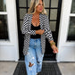 Letty Checker Cardigan