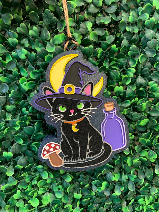 Wicked Whiskers Car Freshie