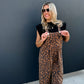Cheetah Karli Boho Overalls
