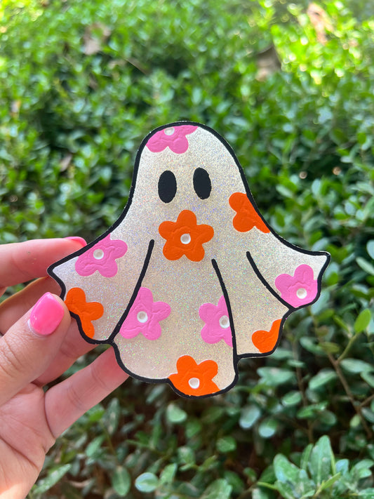 Flower Ghost Car Freshie