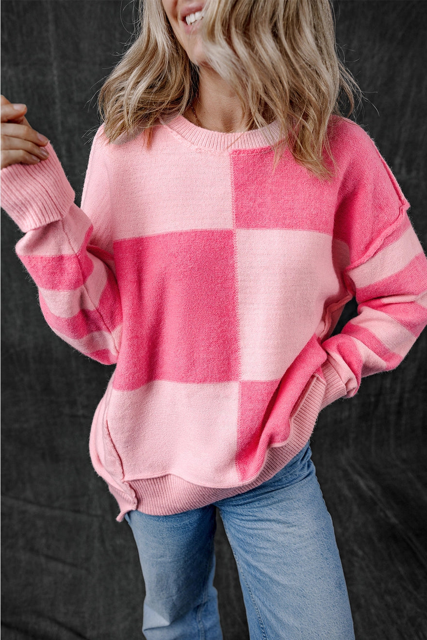 Be Mine Colorblock Sweater