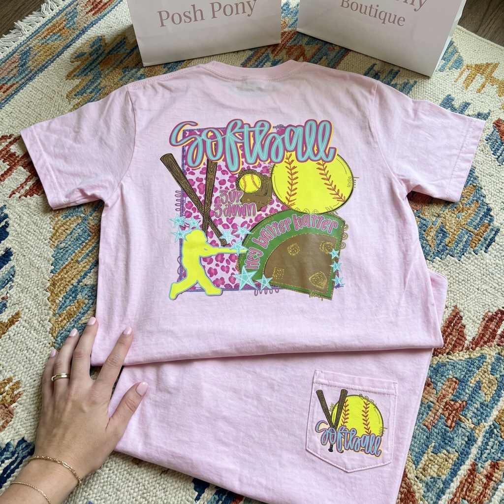 Softball Pocket Tee