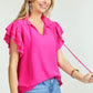 Treat Yourself Pink Top