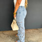 Floral Charm Wide Leg Jean