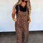 Cheetah Karli Boho Overalls