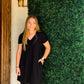 Everyday Shift Dress - Black