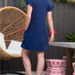Just For You Dress - Navy