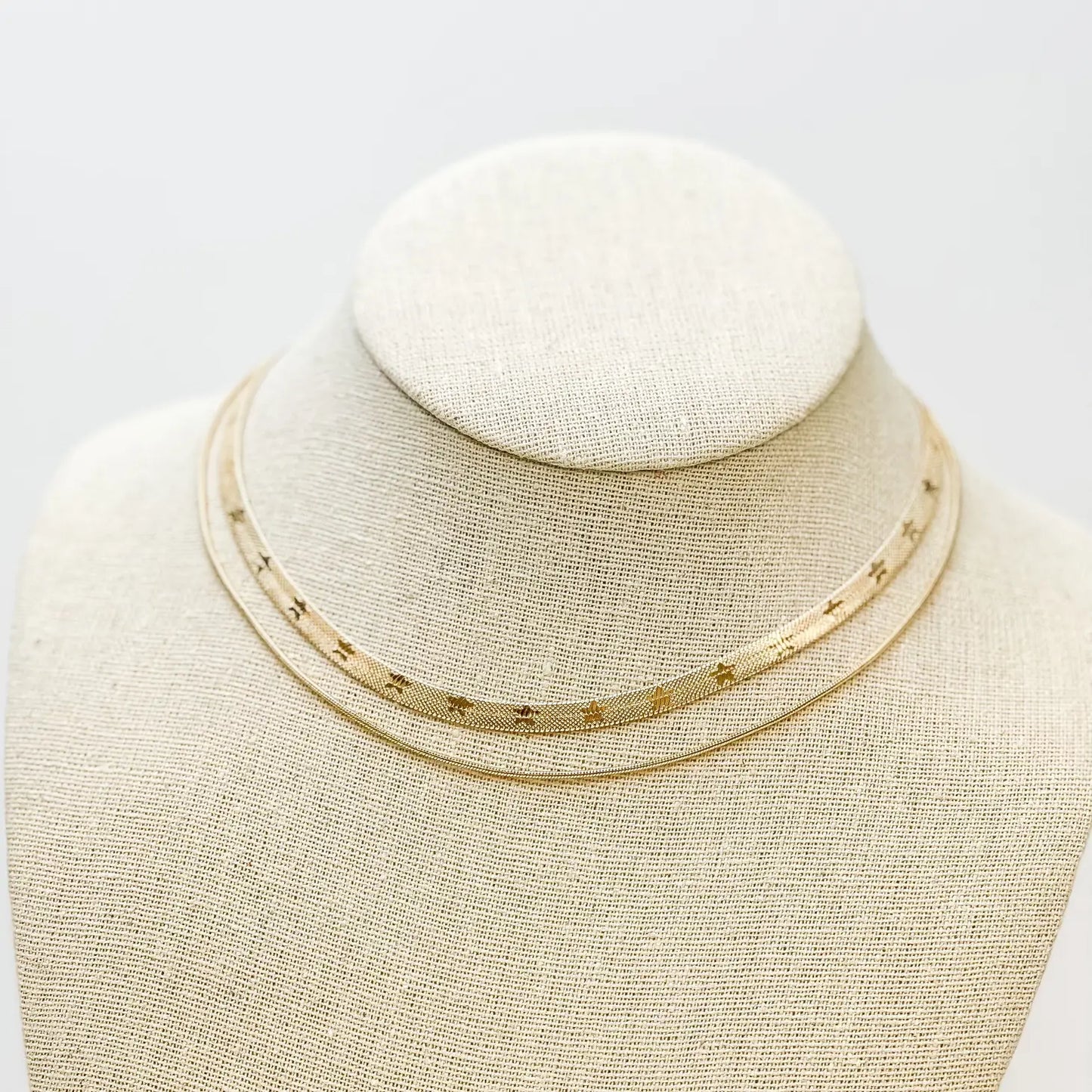 Liquid Gold Layered Necklace