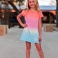 Youth Mineral Wash Wildflower Dress