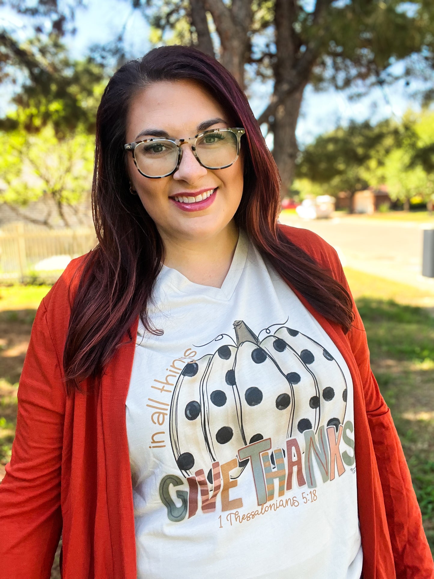 Give Thanks Pumpkin Tee