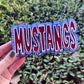 Mustang Spirit Car Freshie