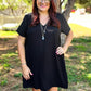 Everyday Shift Dress - Black