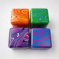Marble Swirl Cube Squishies
