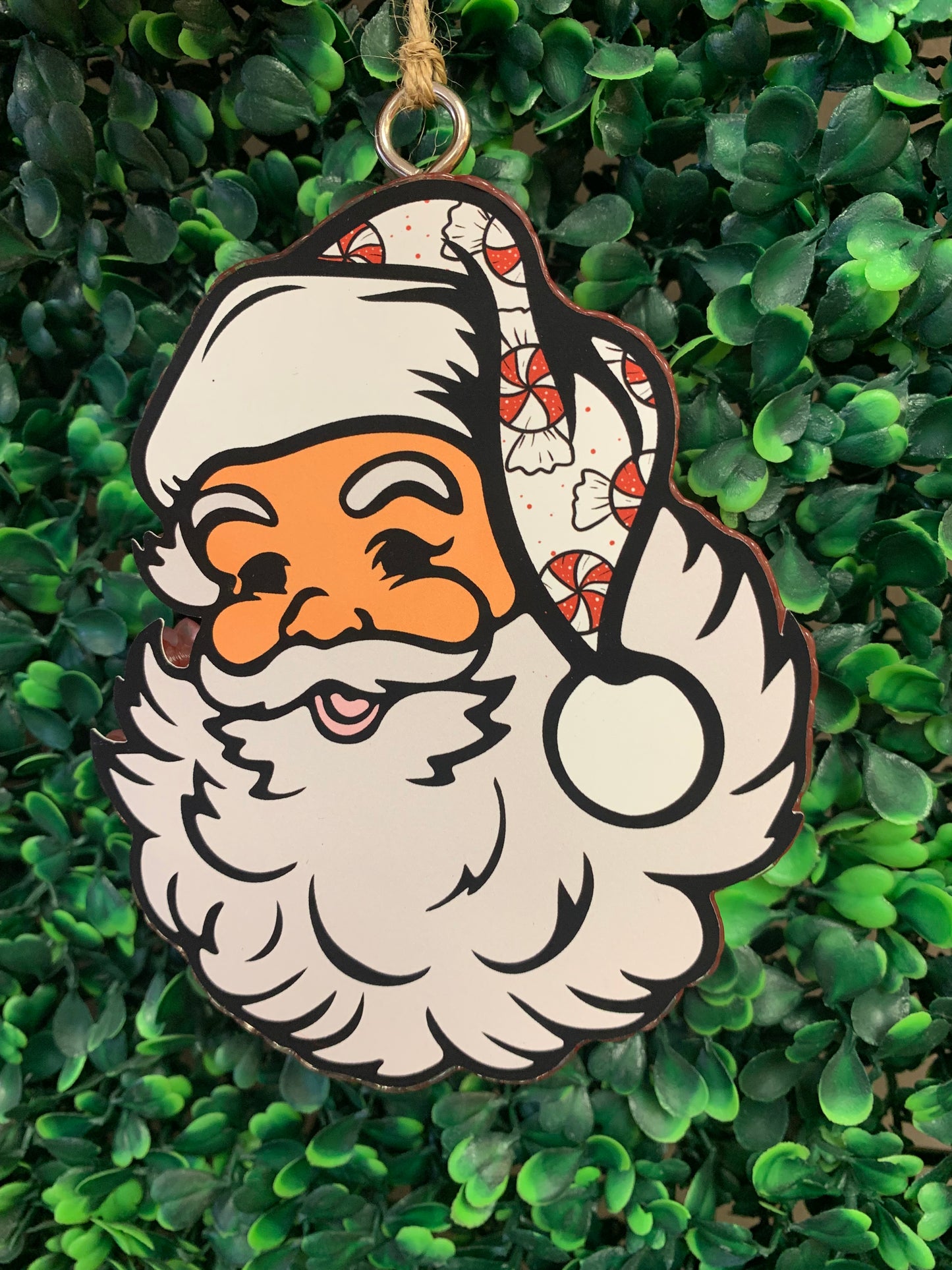 Festive Santa Car Freshie