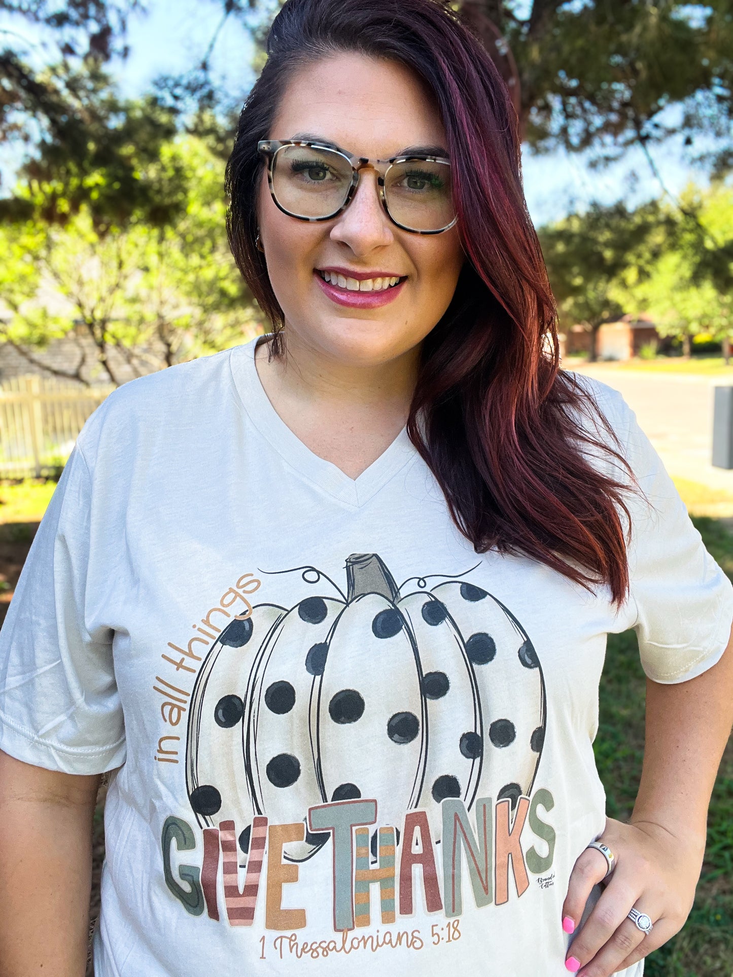 Give Thanks Pumpkin Tee