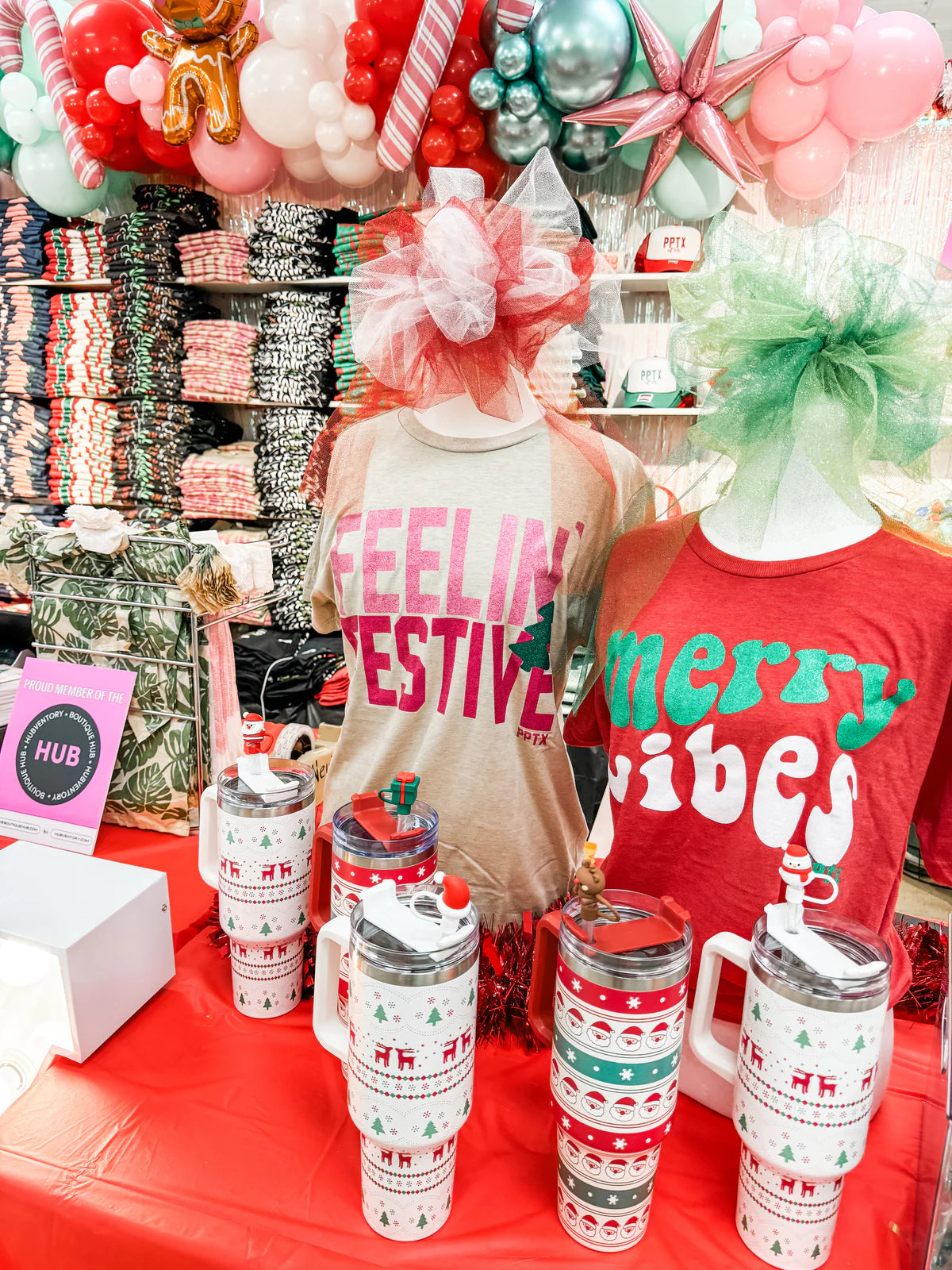 Christmas Straw Toppers