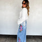 Evie Floral Embroidered Jeans